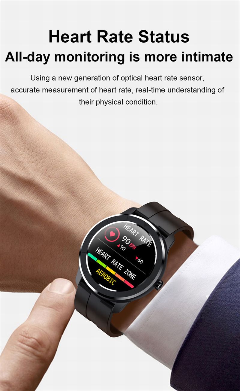 MR-3 Da APP Fit 1.28inch Round Smart Watch